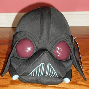 NWT Angry Bird Star Wars 8" Plush DARTH VADER